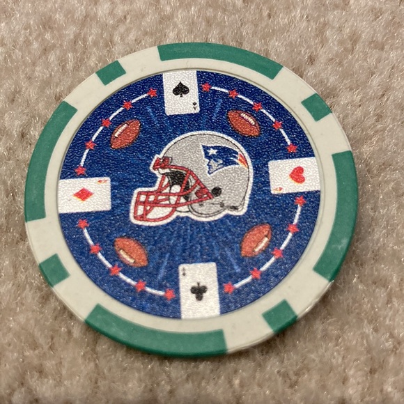 New England Patriots poker chips - Picture 6 of 14